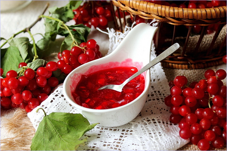 Калина с медом рецепт 2